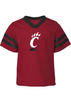 Cincinnati Bearcats Toddler Red Mascot Zone SS Set Top and Bottom