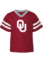 Oklahoma Sooners Boys Red Mascot Zone SS Sweatpants