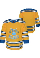 STL Blues Boys Gold Reverse Retro Premier Hockey Jersey