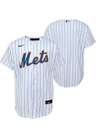 Nike New York Mets Youth White Home Replica Jersey