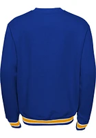 St Louis Blues Youth Blue Classic Blueliner Long Sleeve Crew Sweatshirt