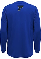 St Louis Blues Youth Blue Rink Reimagined Long Sleeve T-Shirt