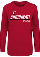 Cincinnati Bearcats Boys Red Engaged Long Sleeve T-Shirt