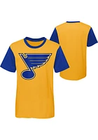 St Louis Blues Youth Blue Winning Streak Short Sleeve Fashion T-Shirt