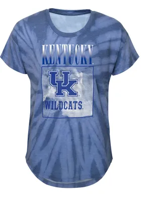 Kentucky Wildcats Girls Blue The Band Short Sleeve Fashion T-Shirt