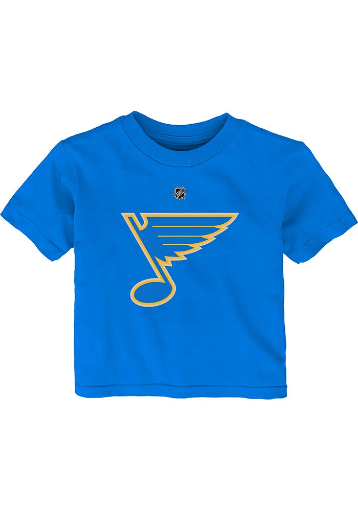 St Louis Blues Infant Flat Third Jersey Logo Short Sleeve T-Shirt Light Blue