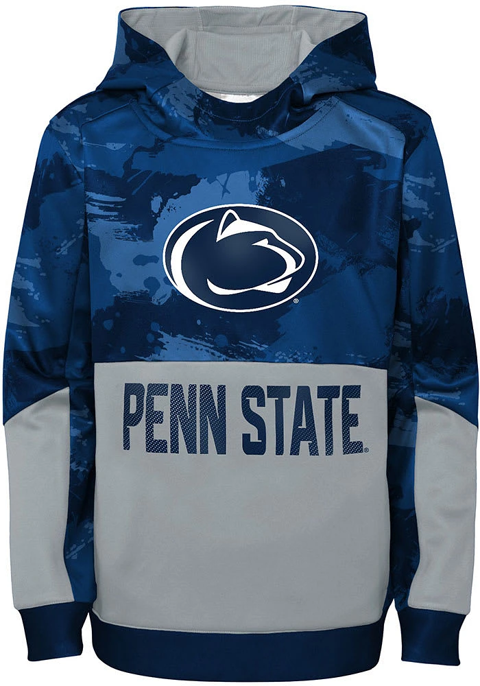 Penn State Nittany Lions Youth Navy Blue Covert Long Sleeve Hoodie