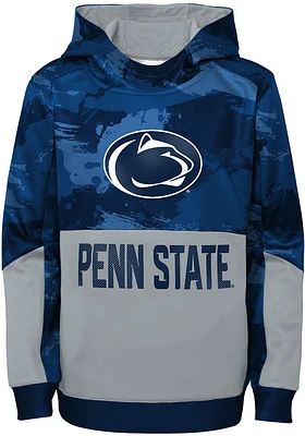 Penn State Nittany Lions Youth Navy Blue Covert Long Sleeve Hoodie