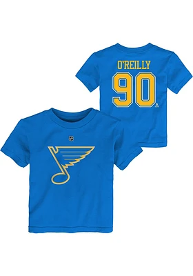 Ryan O'Reilly St Louis Blues Toddler Light Blue Flat Third NN Short Sleeve Player T Shirt