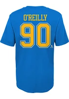 Ryan O'Reilly  St Louis Blues Boys Light Blue Flat Third NN Short Sleeve T-Shirt