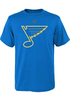 Ryan O'Reilly St Louis Blues Youth Light Blue Flat Third NN Player Tee