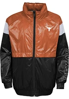 Texas Longhorns Youth Burnt Orange Goal Line Stance Light Weight Jacket