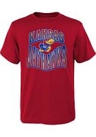 Kansas Jayhawks Youth Blue Game Day 3-In-1 Long Sleeve T-Shirt