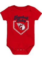 Cleveland Guardians Baby Navy Blue Baseball Set One Piece