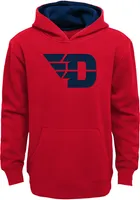 Dayton Flyers Boys Navy Blue Prime Long Sleeve Hooded Sweatshirt