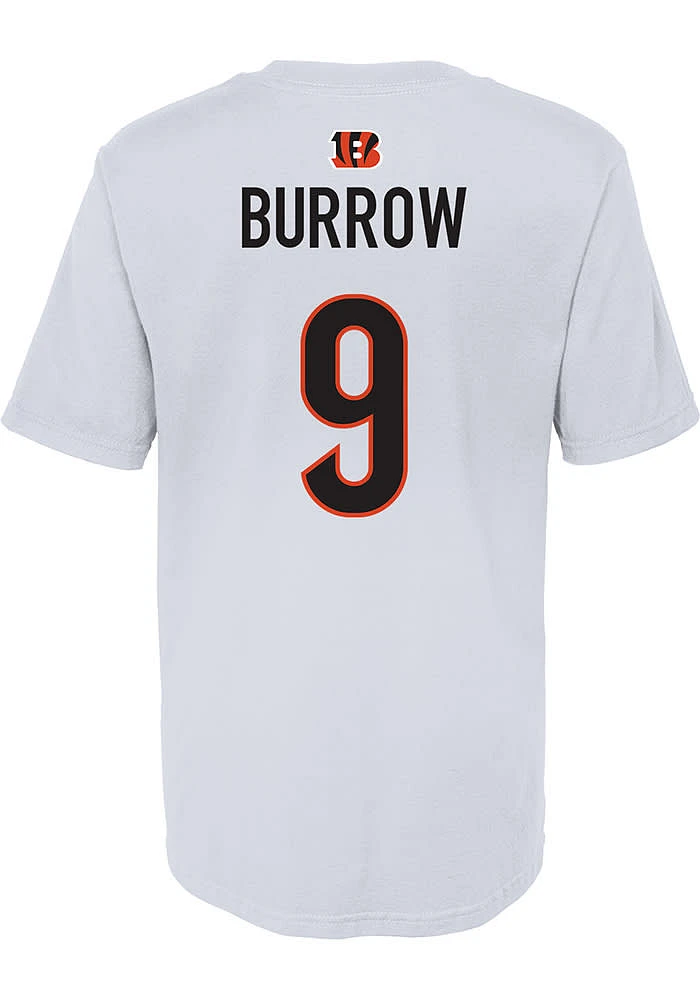 Joe Burrow Cincinnati Bengals Boys Mainliner NN Short Sleeve T-Shirt