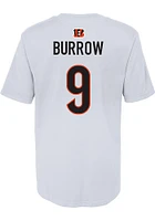 Joe Burrow Cincinnati Bengals Boys Mainliner NN Short Sleeve T-Shirt