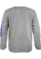 Kentucky Wildcats Boys Grey For My Team Long Sleeve T-Shirt