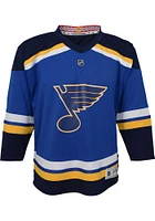 Jordan Binnington  St Louis Blues Baby Blue Replica Home Hockey Jersey