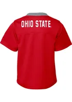 Ohio State Buckeyes Toddler Red Mascot Zone SS Set Top and Bottom