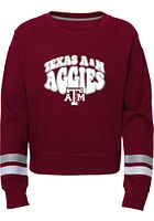 Texas A&M Aggies Girls Maroon That 70s Show Long Sleeve Sweatshirt