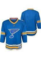 STL Blues Boys Light Blue Replica Blank Third Alt Hockey Jersey