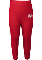 Ohio State Buckeyes Toddler Girls Forever Love Top and Bottom Set Red