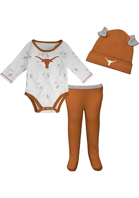 Texas Longhorns Infant Burnt Orange Dream Team Set Top and Bottom