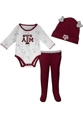 Texas A&M Aggies Infant Maroon Dream Team Set Top and Bottom