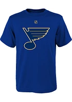 Colton Parayko St Louis Blues Youth Blue Flat NN Player Tee