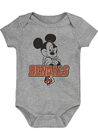 Cincinnati Bengals Baby Black Game Time One Piece