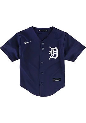 Nike Detroit Tigers Baby Navy Blue Alt Replica Jersey Baseball