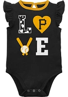 Pittsburgh Pirates Baby Black Love of Baseball Set One Piece