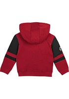 Cincinnati Bearcats Toddler Stadium Long Sleeve Full Zip Sweatshirt - Red