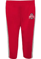 Ohio State Buckeyes Infant Red LS Pant Design Set Top and Bottom