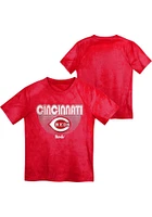 Cincinnati Reds Boys Red Shore Thing Short Sleeve T-Shirt