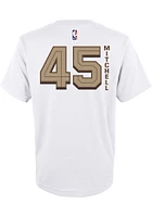 Donovan Mitchell Cleveland Cavaliers Youth White NBA City Edition Player Tee