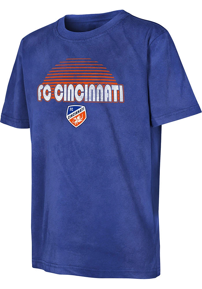 FC Cincinnati Youth Blue Shore Thing Short Sleeve T-Shirt