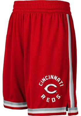 Cincinnati Reds Youth Red Hit Home Shorts