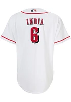 Jonathan India  Nike Cincinnati Reds Youth White Home Replica Jersey