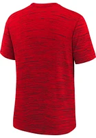 Nike Cincinnati Reds Youth Logo Velocity Short Sleeve T-Shirt