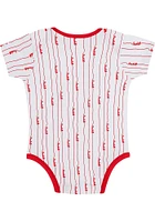 Cincinnati Reds Baby Grey Play Ball Design One Piece