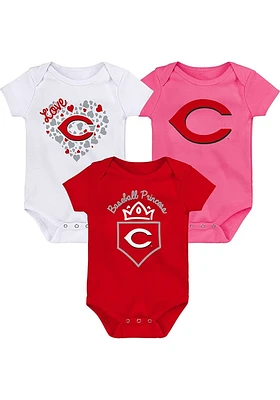 Cincinnati Reds Baby Red Home Run Set One Piece