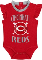 Cincinnati Reds Baby Red Fan Set One Piece