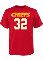 Nick Bolton Kansas City Chiefs Youth Red Mainliner NN Player Tee