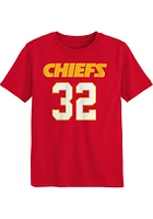 Nick Bolton  Kansas City Chiefs Boys Red Mainliner NN Short Sleeve T-Shirt