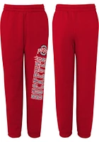 Ohio State Buckeyes Youth Red Team Banner Sweatpants