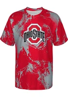 Ohio State Buckeyes Boys Red The Mix Short Sleeve T-Shirt