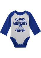 Kentucky Wildcats Baby Blue Play Time 2pk LS One Piece