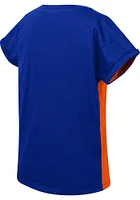 FC Cincinnati Girls Orange Half-Volley Short Sleeve Fashion T-Shirt